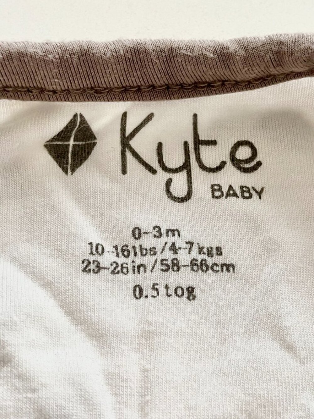 Kyte Baby Sleep Sack Hedgehog print, 0-3m - Picture 4 of 4